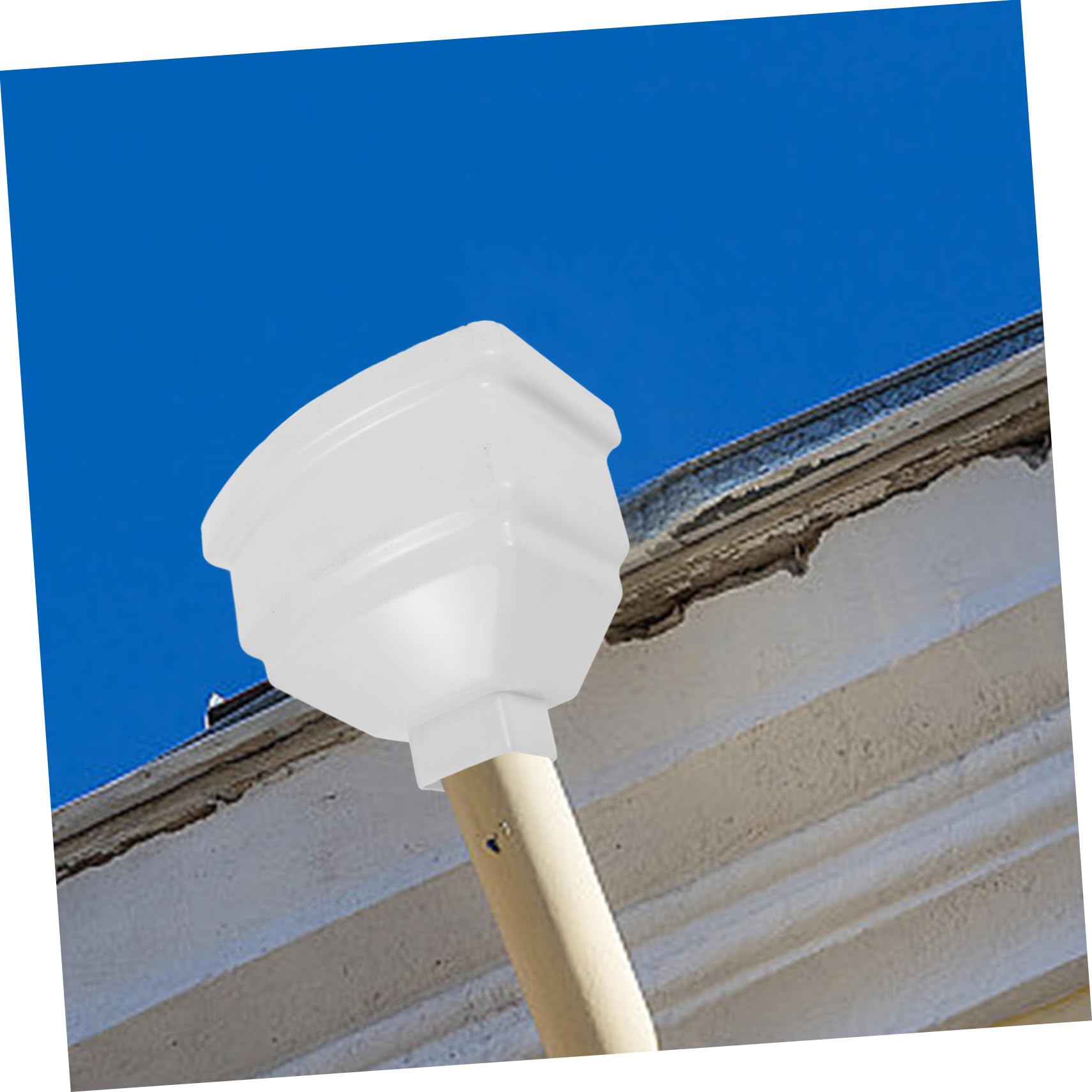 SHINEOFI Cubo De Lluvia Conector De Bajante Adaptador De Canalón para Drenaje De Agua De Lluvia Casa De