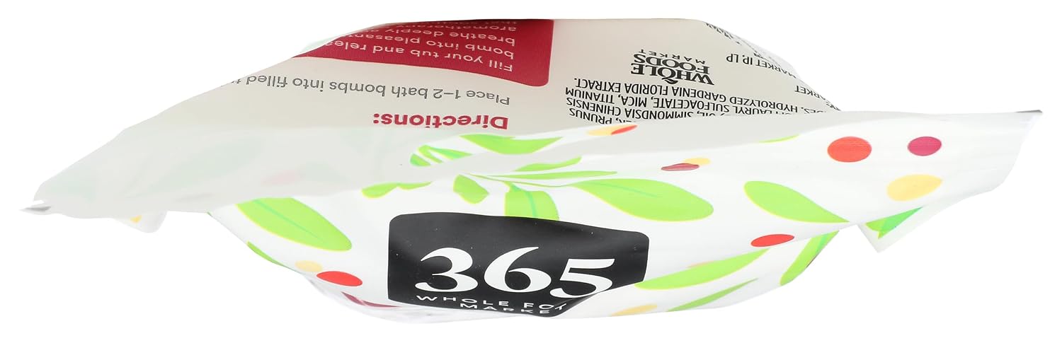 365 by Whole Foods Market Winterberry Saffron Bath Bomb Multi Pack, 5 CT