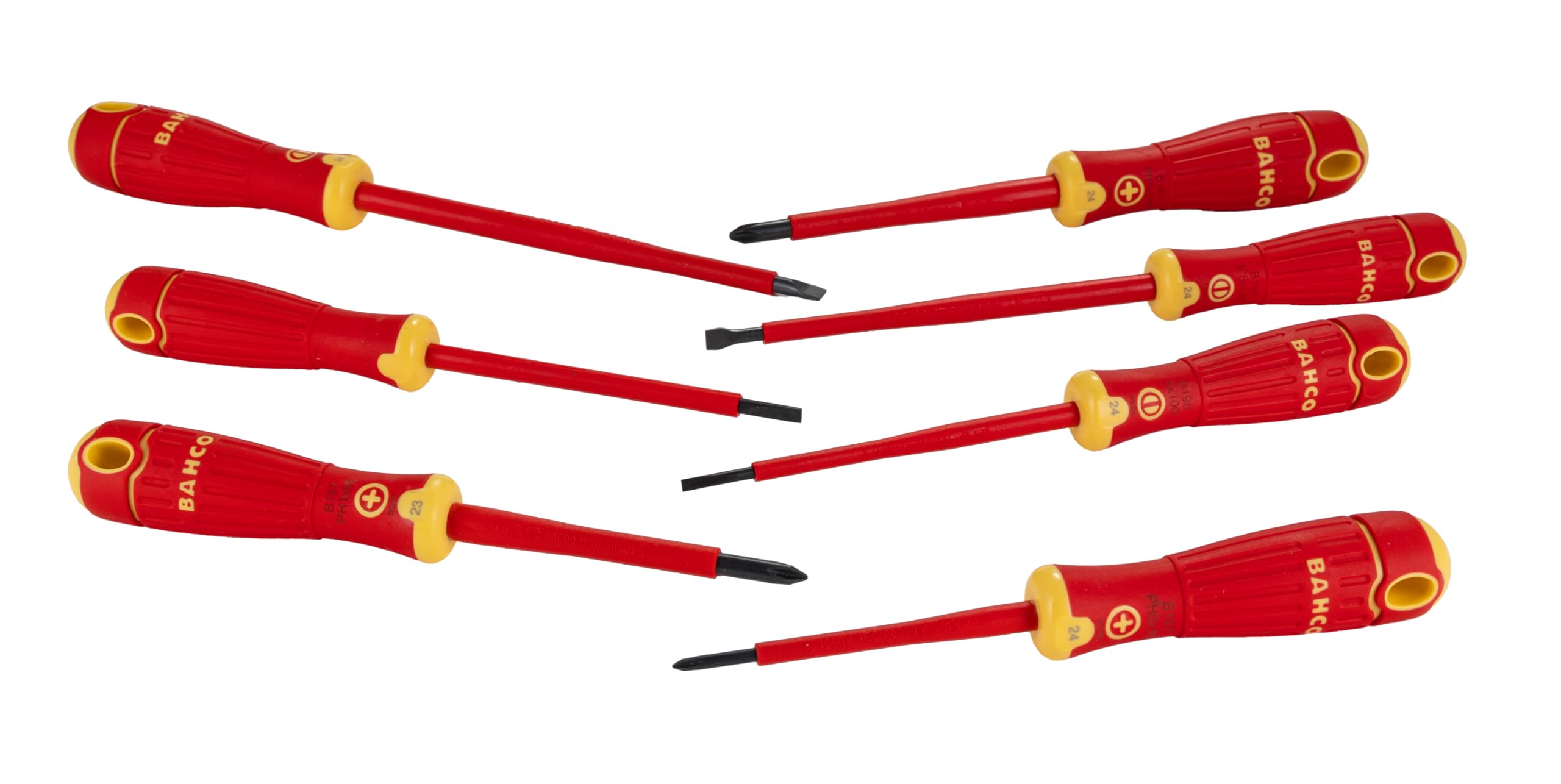 Bahco B220.015 BAHCOFIT VDE Screwdriver Set 5 Piece | 1000V Rated Pro