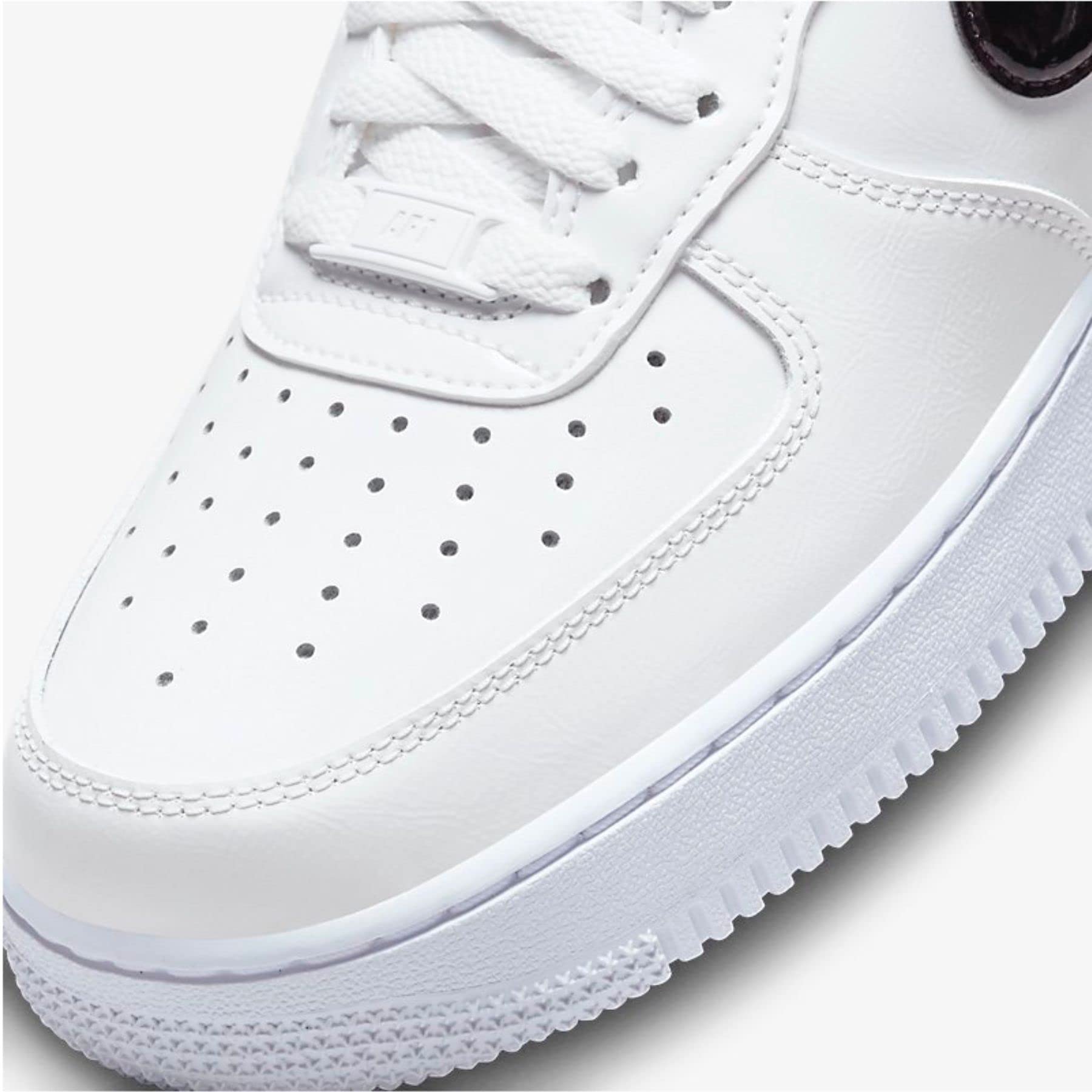Nike - Air Force 1 07 Ess W - DJ9942103 - Couleur: Blanc-Orange - Pointure: