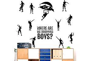 Game Sticker Creative Vinyl Wall Decal Art Poster for Kids Children Bedroom