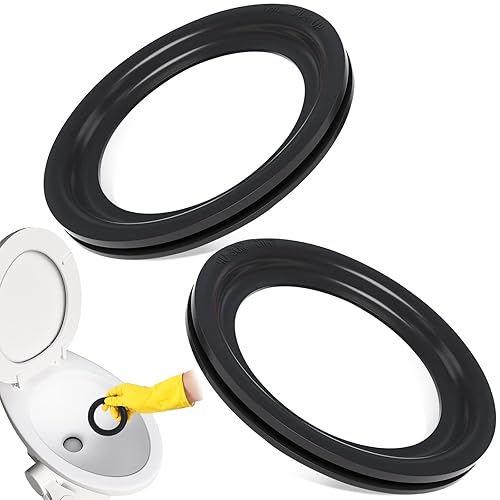 Sello de inodoro RV para Dometics 300, 310, 320  385311658, junta de repuesto a prueba de fugas, piezas de sello de goma para inodoro, paquete de 2