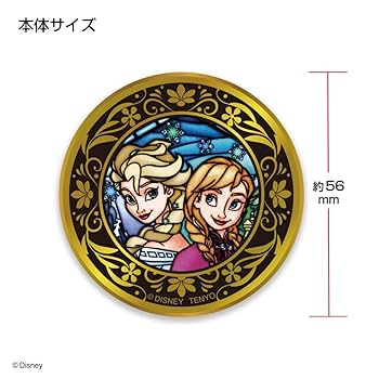 Amazon | テンヨー DKB-A02 金バッジ ディズニーキャラクター