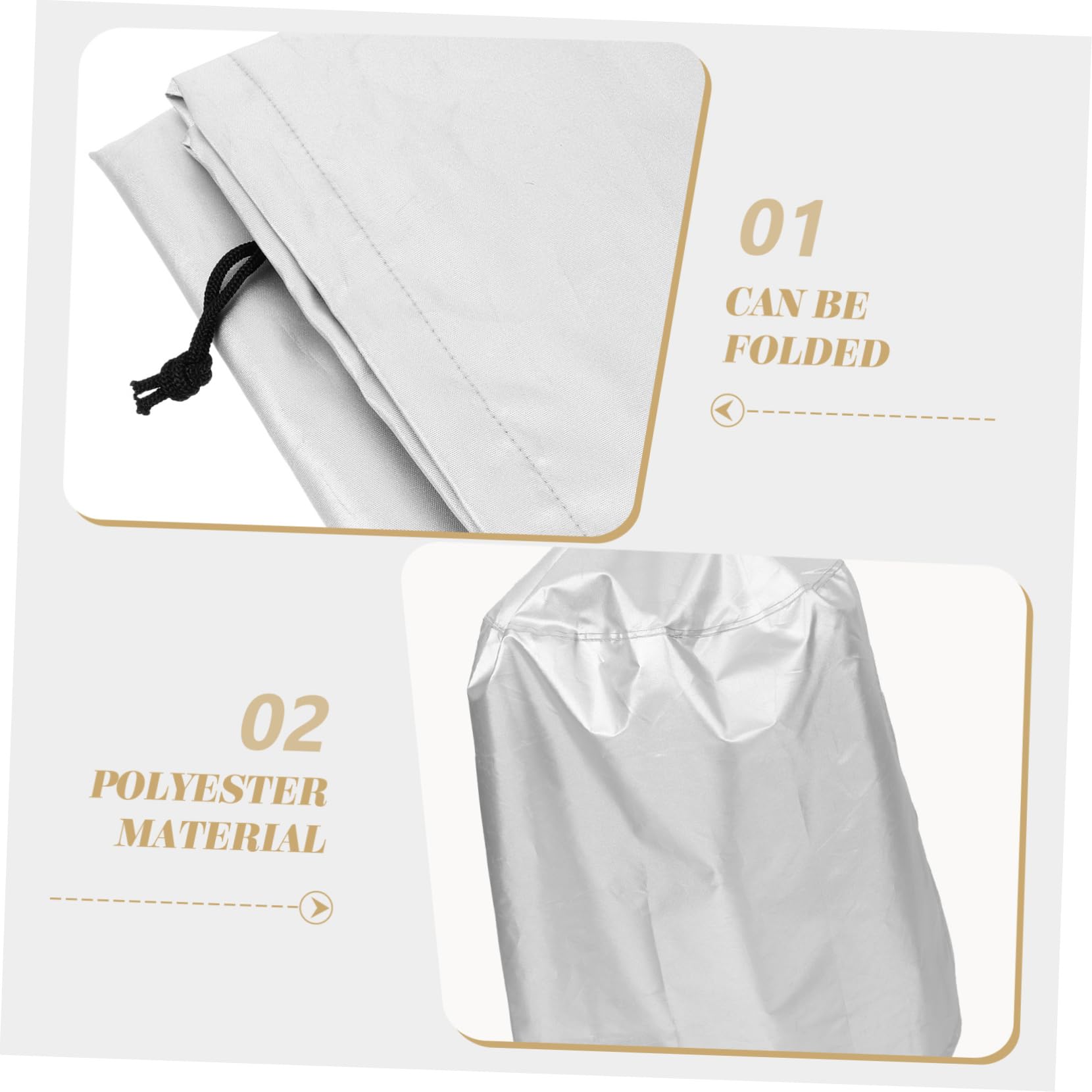 Argento Copertura Resistente in Poliestere Barbecue, da Esterno