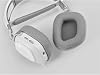 Corsair HS80 RGB Wireless Gaming Headset, Dolby Atmos, Spatial Audio, Slipstream Technology, Dynamic RGB Lighting, Discord Certified, PC/Mac/PS5 vs PS4 Compatible, White (CA-9011236-EU)