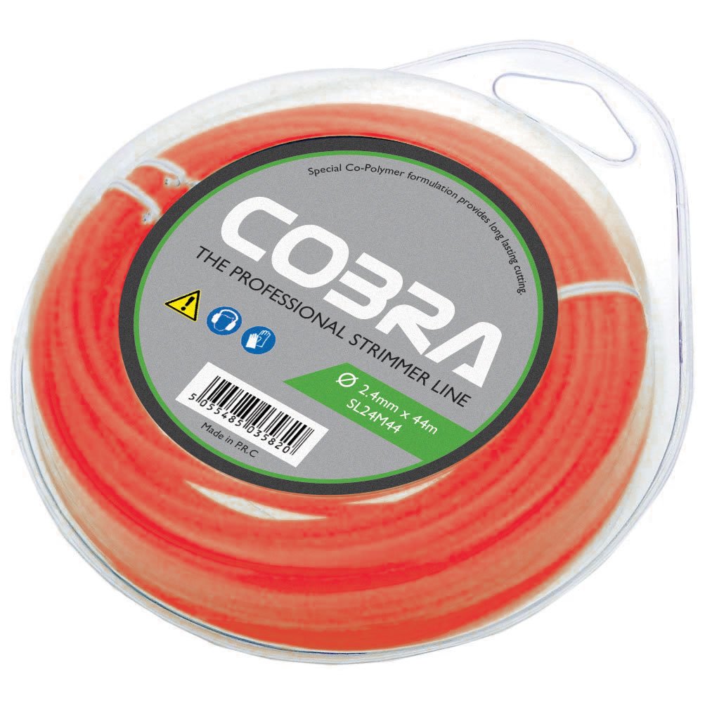 Cobra 2.4Mm X 44M Round Strimmer Line In Doughnut Packaging
