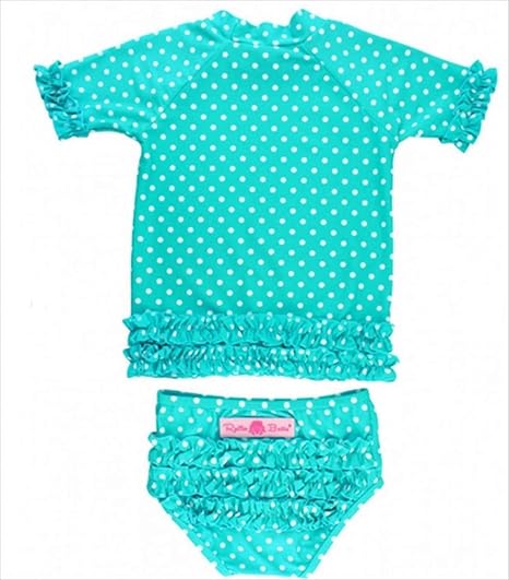 Amazon Co Jp Rufflebutts ラッフルバッツ水着 ラッシュガード ポルカドット 並行輸入品 服 ファッション小物