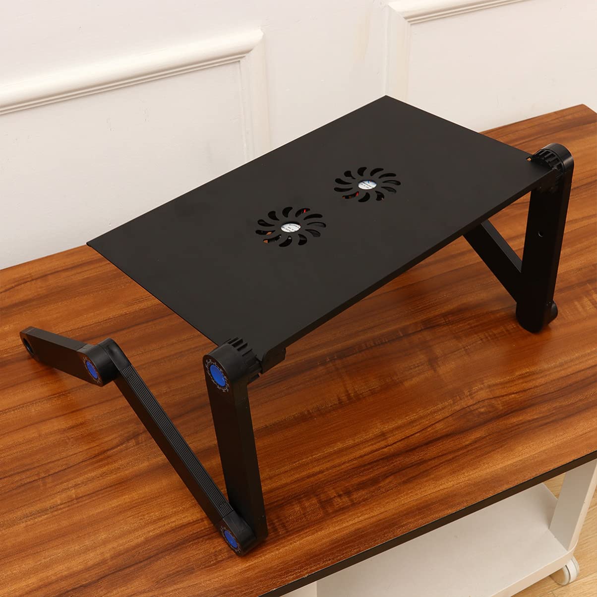 VILLCASE 1pezzi Supporto Per Laptop in Lega Di Alluminio e Regolabile Tavolo Per Laptop Di Ventilazione Adatto Computer Di Dimensioni Inferiori Supporto Portatile Per Scrivania