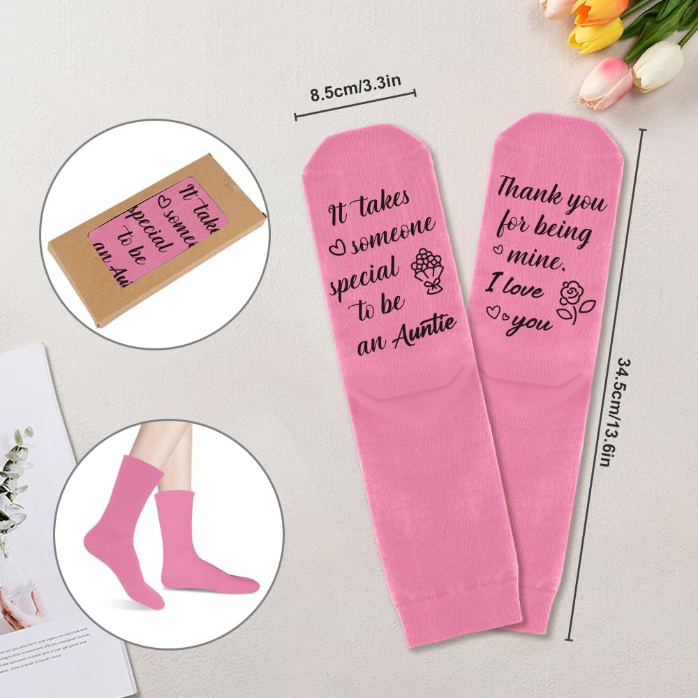 Aunt Gifts,Auntie Gift Ideas,Aunt Birthday Gift,Gifts for Aunt,Best Aunt Gifts,Auntie Mothers Day Gifts,Aunt Mothers Day Gifts,Aunt Christmas Gifts,Stocking Stuffers,Christmas Gifts for Aunt Socks - Image 6