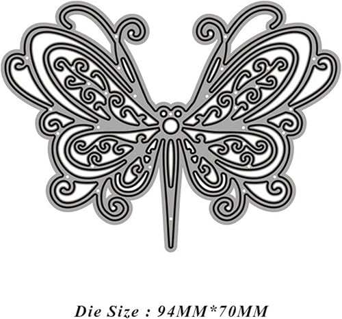 Miniatura 5 de Troqueles de mariposa para hacer tarjetas, troqueles de corte de metal, troqueles de papel para álbumes de recortes, suministros de fabricación de