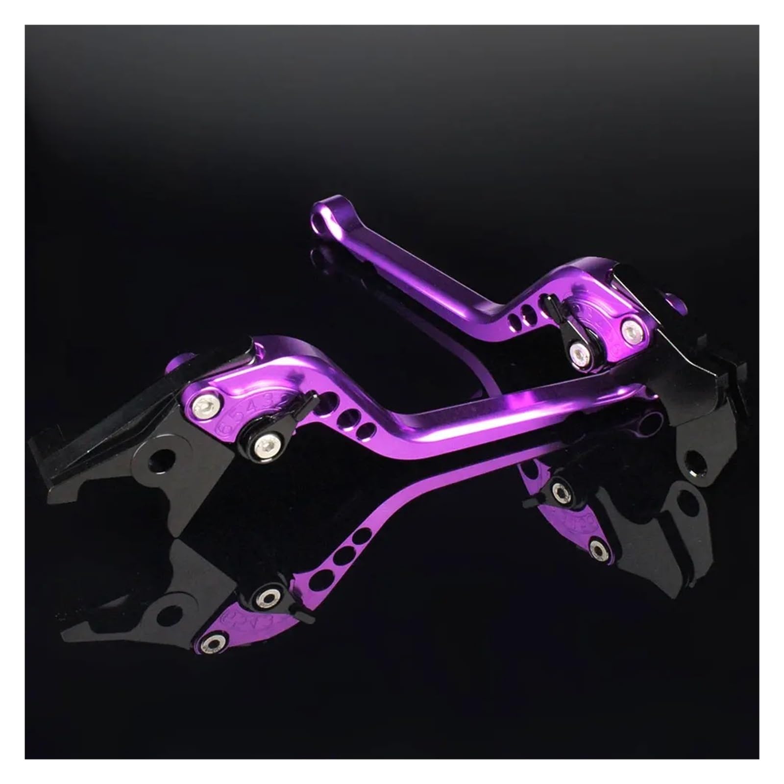 Pbsuem Purple 177Mm Motorcycle Lever Blades For Tt225 Xt660 Xt600 Ttr250 Xt250 Wr200 Dt125 Dt200 Xt225 1987-2018 Motorcycle Adjustable Brake Clutch Lever Brake Clutch Levers(Purple 177Mm)