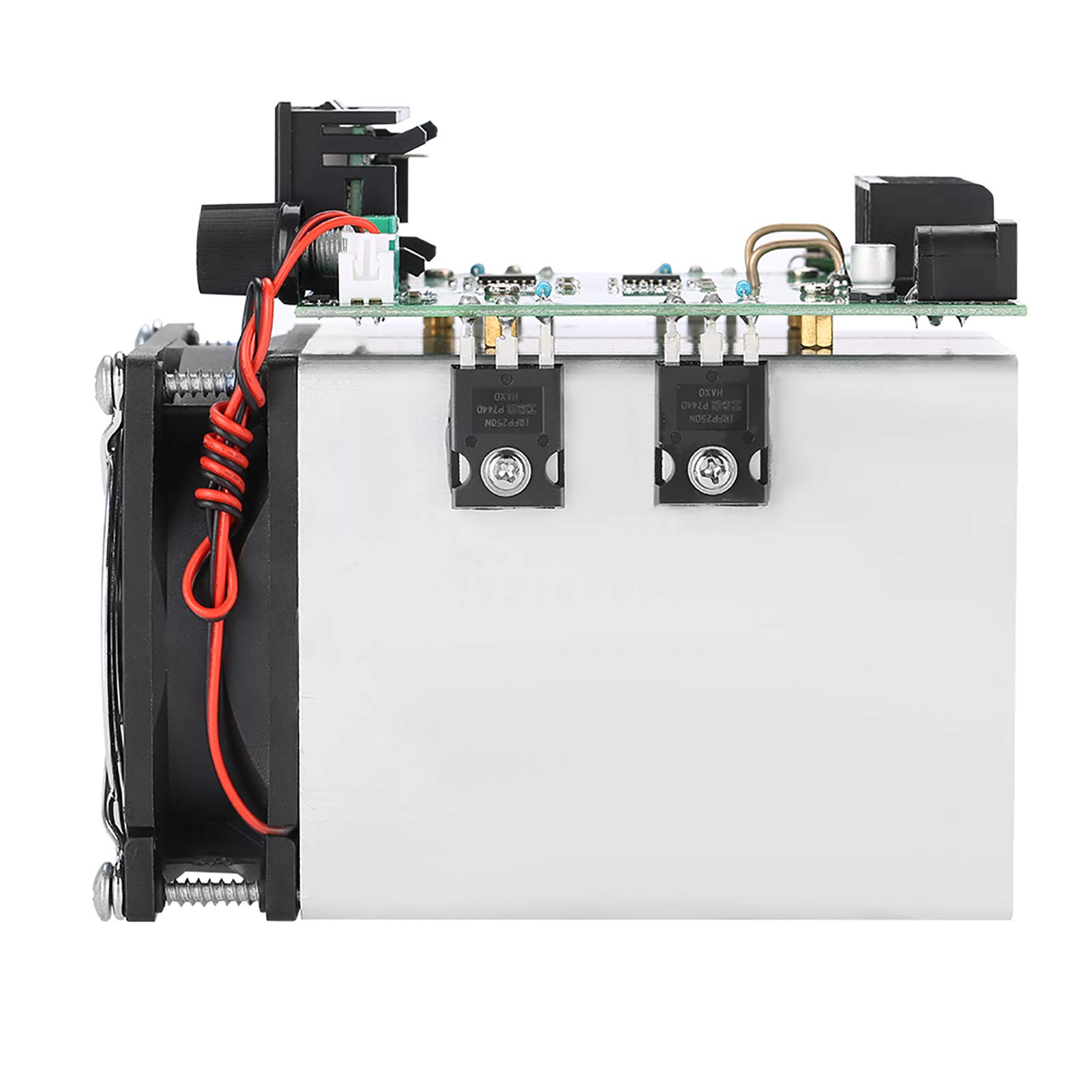 Generic Carga Electrónica de Alto Rendimiento de 12 V 250 W, Placa de Descarga Confiable con Disipador de Calor Integrado, Pruebas de Equipos Eléctricos