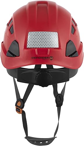 Miniatura 7 de Casco Protector Defender Safety H1 con Visera ANSI Z89.1
