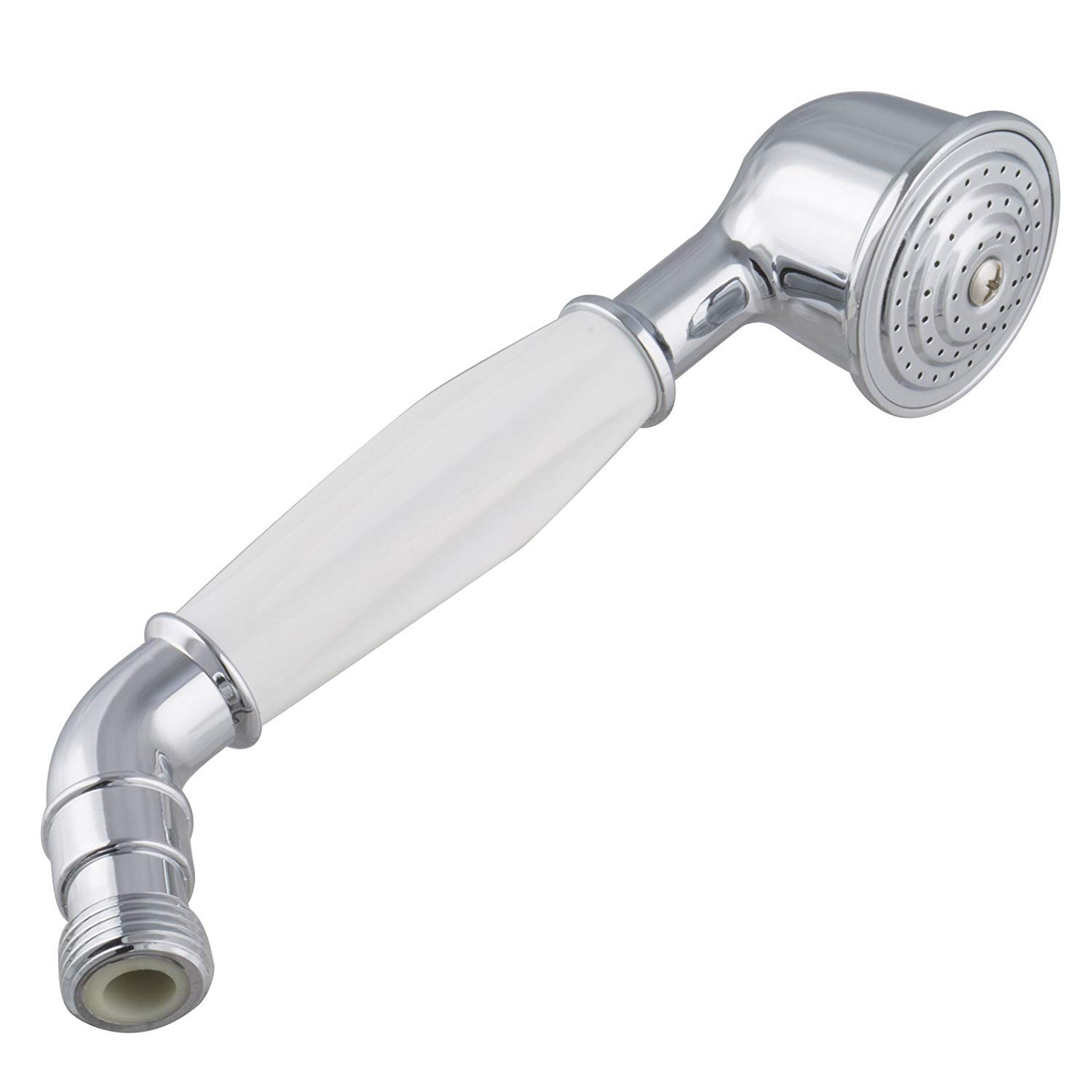 Retro Nostalgie Lluvia Ducha mano ducha ducha de plata latón con mangueras de ducha