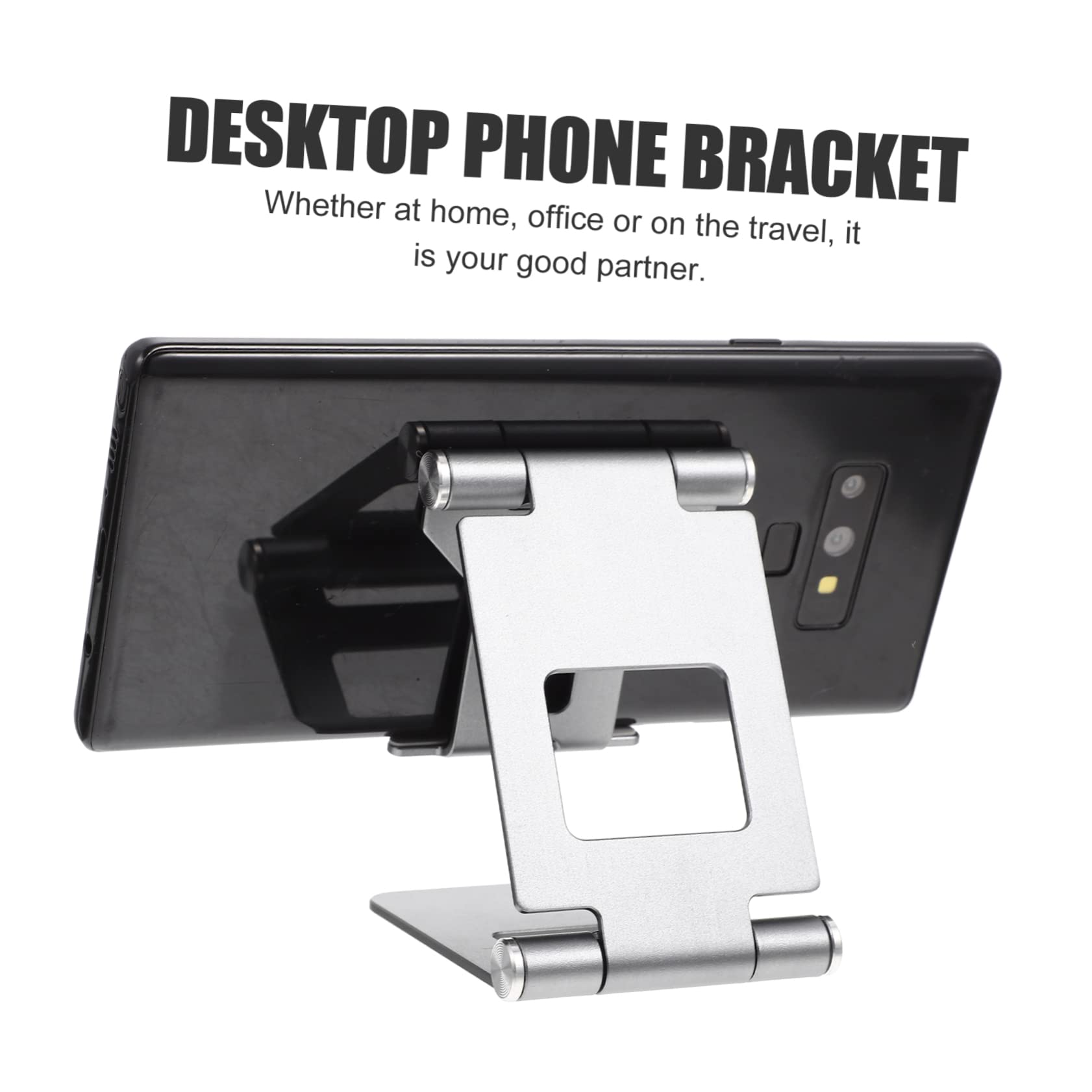 OSALADI 5piezas Soporte Plegable para Teléfonos y Tablets Diseño Portátil Multiángulo para Escritorio para Viajes y Oficina Fabricado Materiales Duraderos y Resistente Al Desgaste