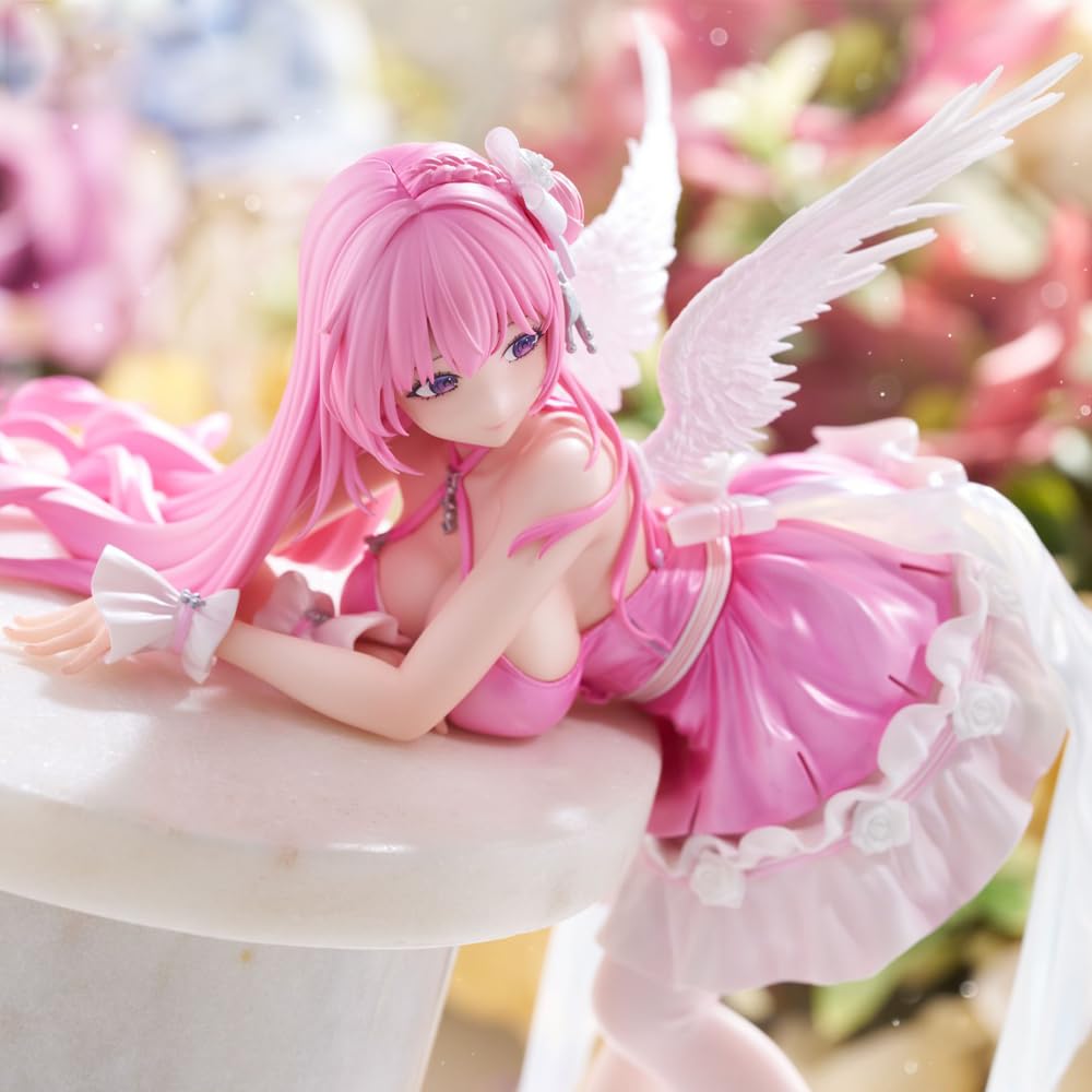 Zhongkaihua NIKKE Figurine d'action de Dorothys 15 cm - Robe rose - Modèle en PVC - Figurine de décoration de bureau - Décoration de bureau - Décoration de Noël ou d'anniversaire