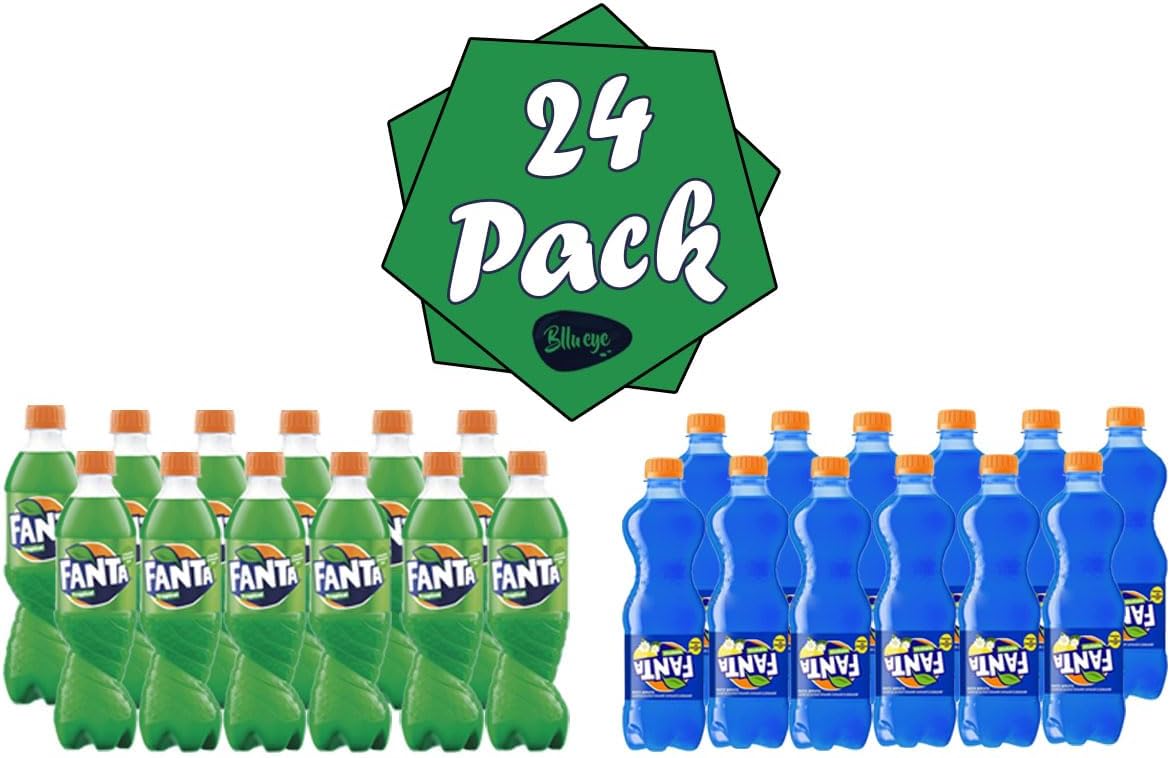 Fanta Tropical Exotic 500 ml & Fanta Shokata 500 ml x 24 Pack