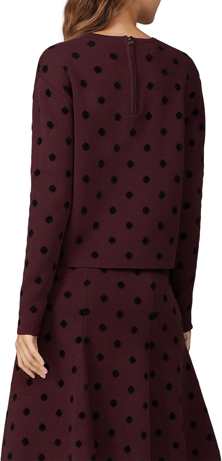 Rent The Runway Pre-Loved Polka Dot Pullover - Image 4