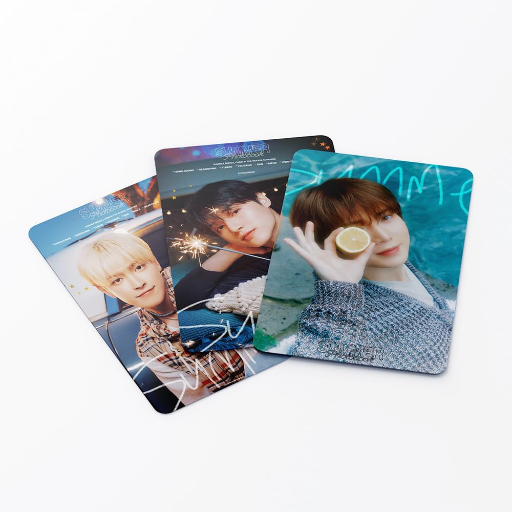 ELEFAD ATEEZ 4TH Summer Photobook 2024 New Album ATEEZ Photocards