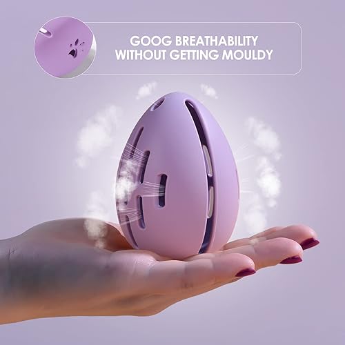 Miniatura 2 de Juego de soporte para esponja de maquillaje, soporte para licuadora de belleza transpirable, esponjas de maquillaje lavables de silicona, estuche de