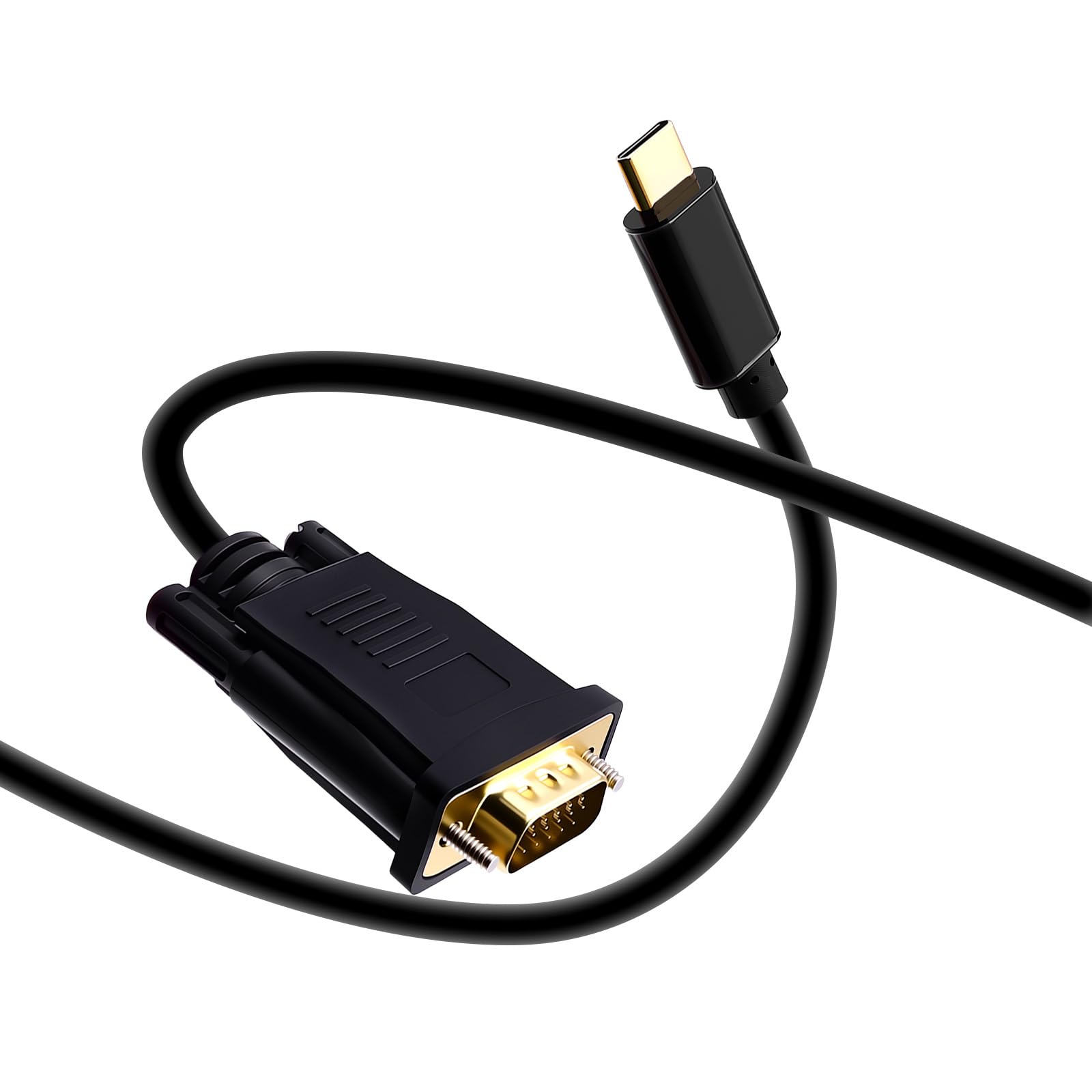 Adattatore cavo USB C a femmina VGA Adattatore USB 3.1 a VGA tipo C per MacBook Pro MacBook Air 2019 Chromebook Samsung Galaxy S9/S8