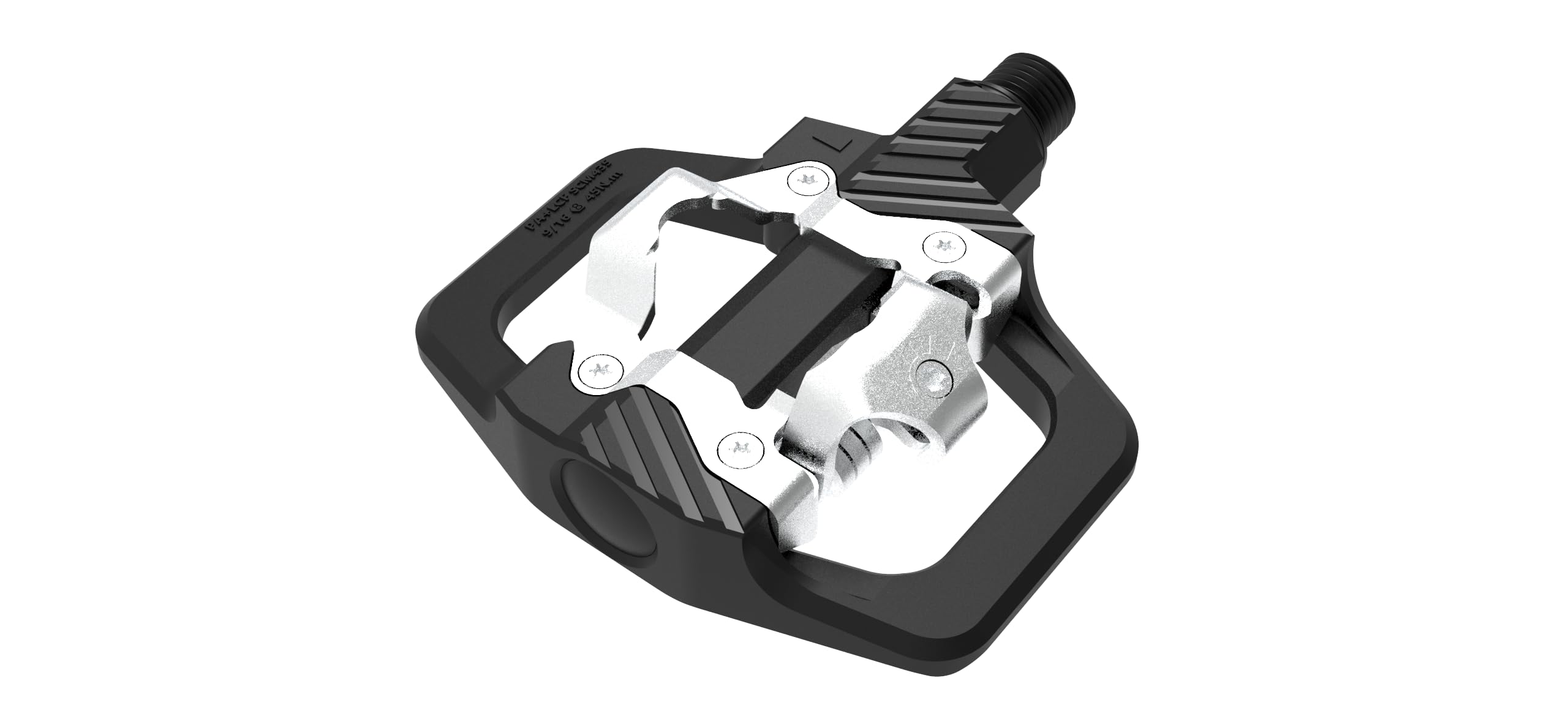 ZERAY ZP-D106 | Pedali automatici e piattaforma per ghiaia e MTB in fibra di carbonio + SCM435 con tasselli