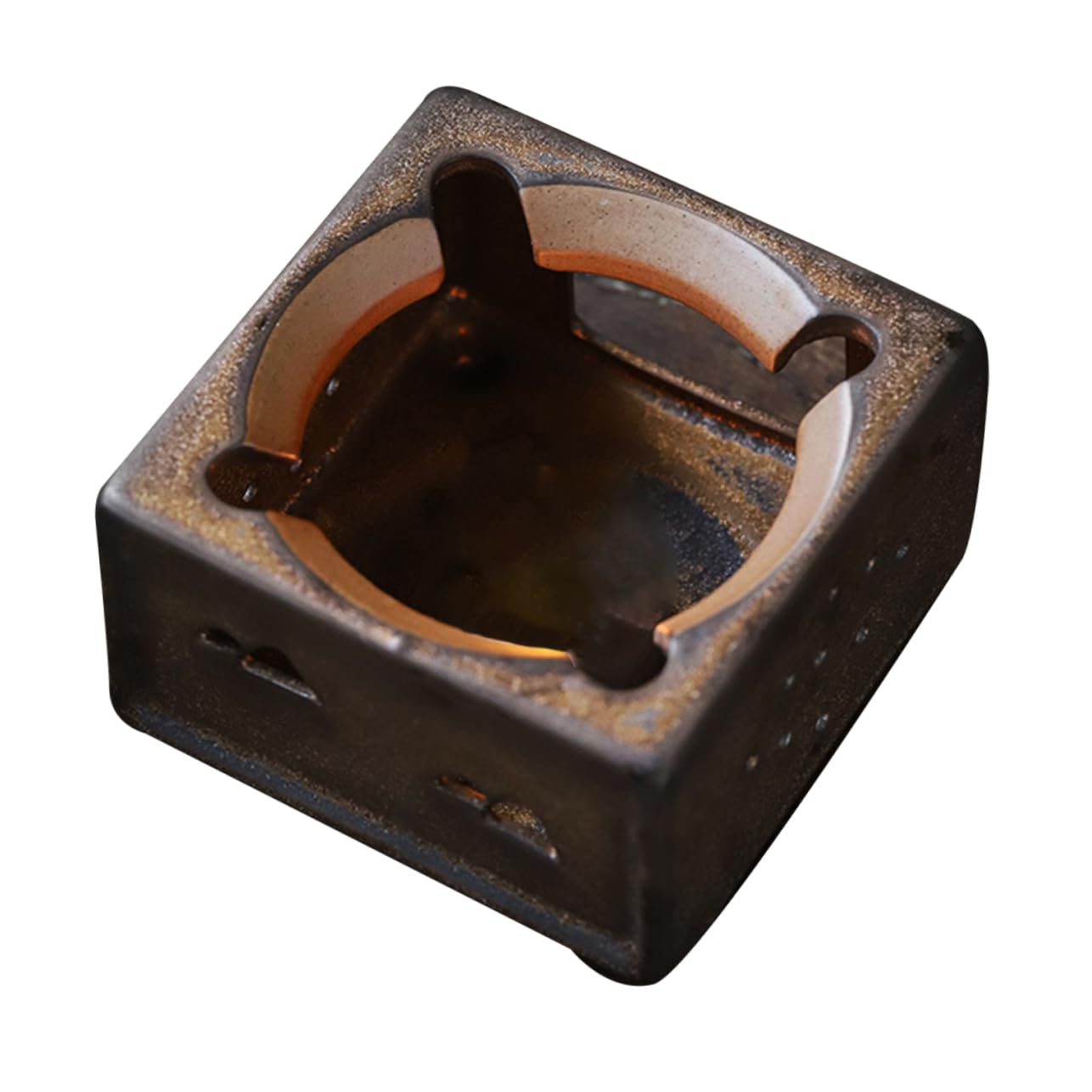OUNONA 1Pc Ceramic Teapot Warmer Retro Heating Tool for Household Use and Design for Maintaining Temperature Without Candle for Tea Lovers
