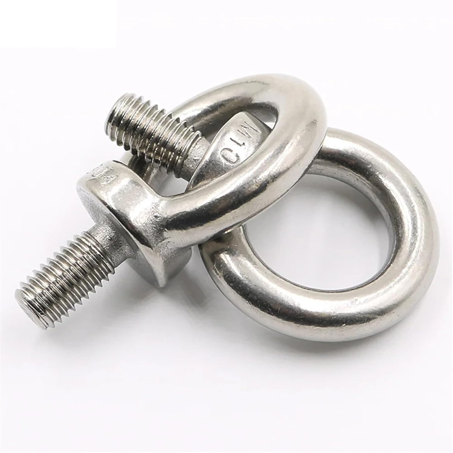 Tornillo de anillo de acero inoxidable. Cáncamo de elevación Acero inoxidable 304 M10-M24 18-200 mm(M18,200MM-1 PCS)