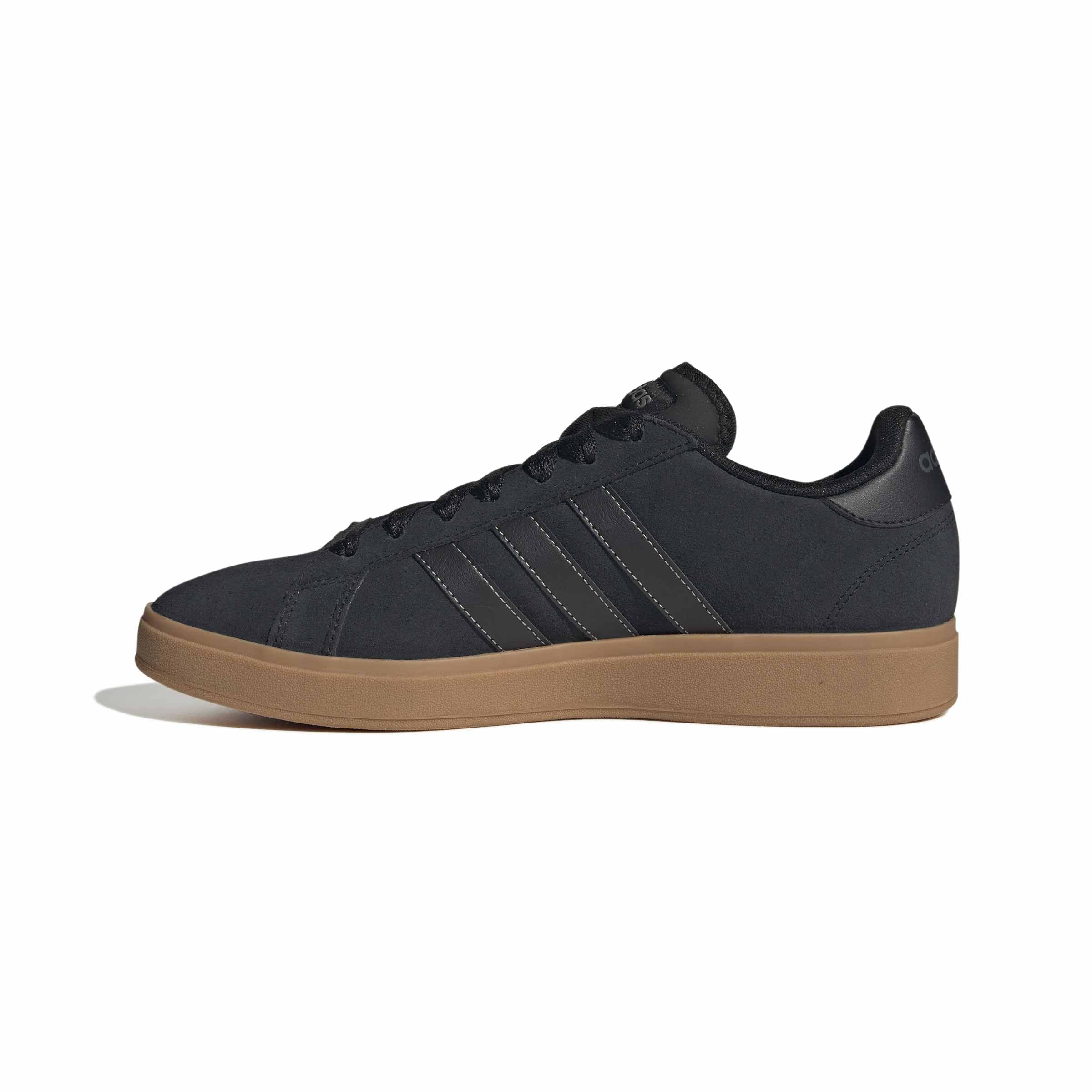 adidas Herren Grand Court Base 00S Shoes, core Black/core Black/Grey Two, 44 2/3 EU