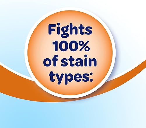 Miniatura 5 de all Mighty Pacs - Detergente para ropa con quitamanchas y blanqueadores OXI, transparente, bolsa, 56 unidades