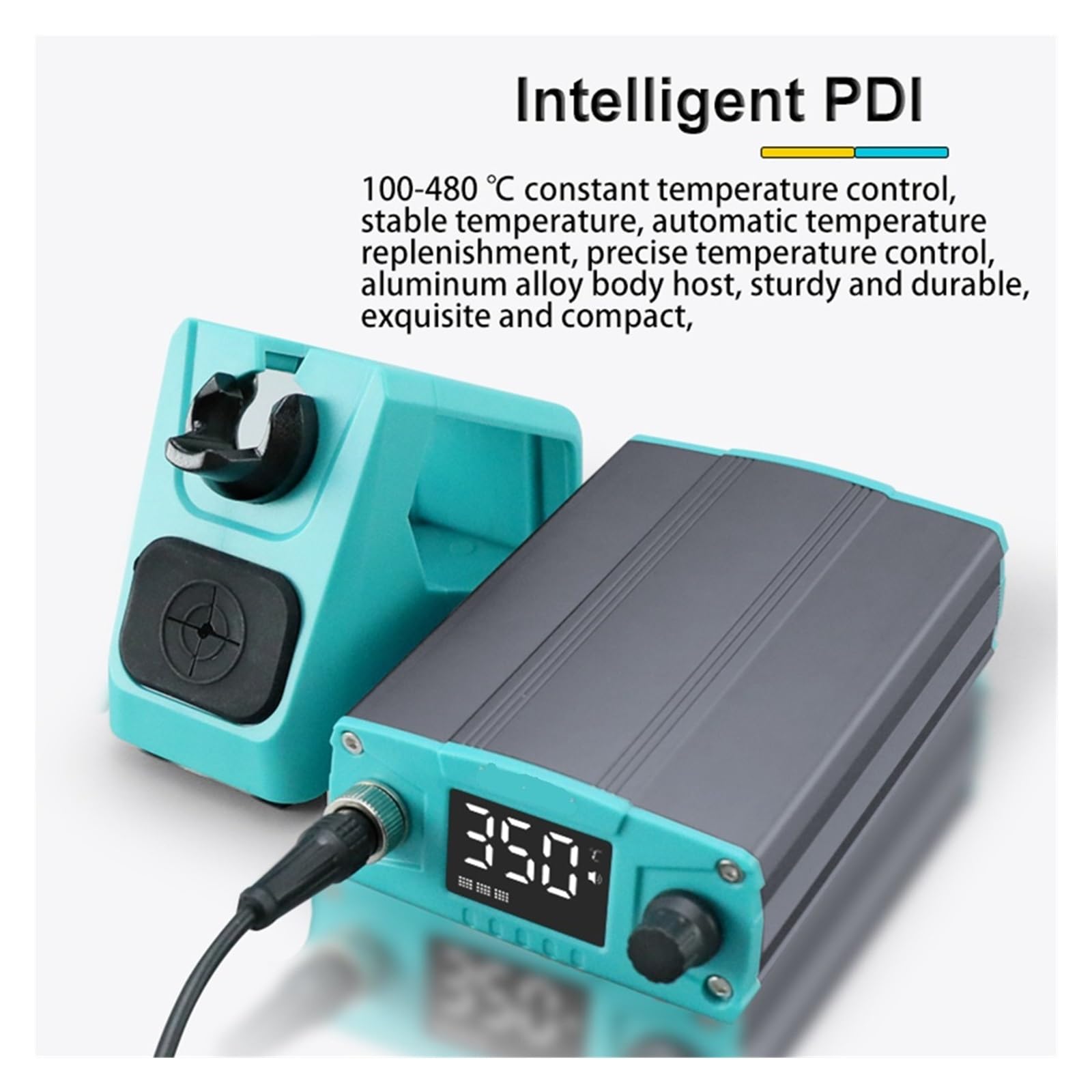 Stazione di saldatura ad alta potenza T12Pro da 75 W, strumento controllo PID intelligente,Controllo preciso