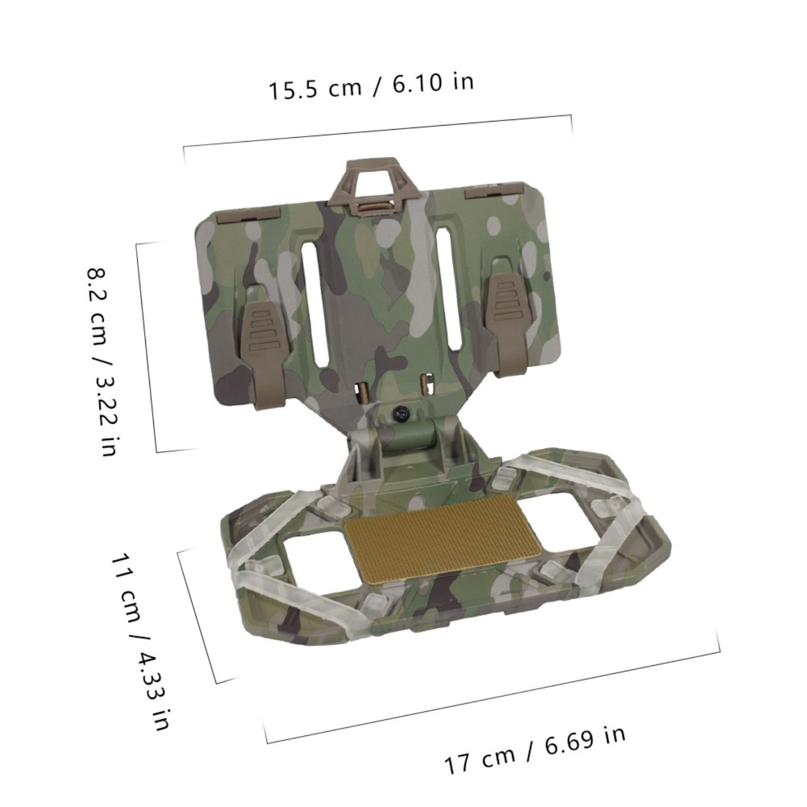 Taktisches zusammenklappbares Navigationsbrett, Taktischer Weste-Telefonhalter, Handyhalterung Weste, Taktische Weste Plattenträger, Navigation Board, Tacticals Plate Carrier Phone Holder