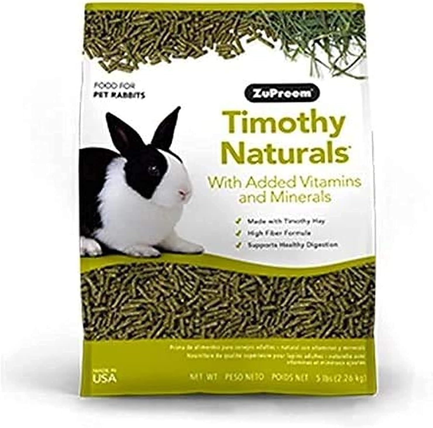 ZuPreemNATURE'S PROMISE PREMIUM RABBIT FOOD 5LB