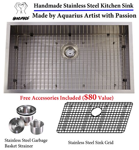Unbeatable Value Deal Aquarius Undermount Single Bowl Stainless Steel Kitchen Sink 0-S28