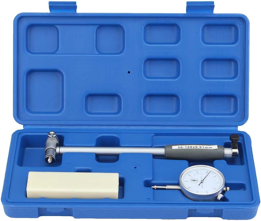 Inner Diameter Dial Bore Gauge Range 50160MM Indicator ID Table