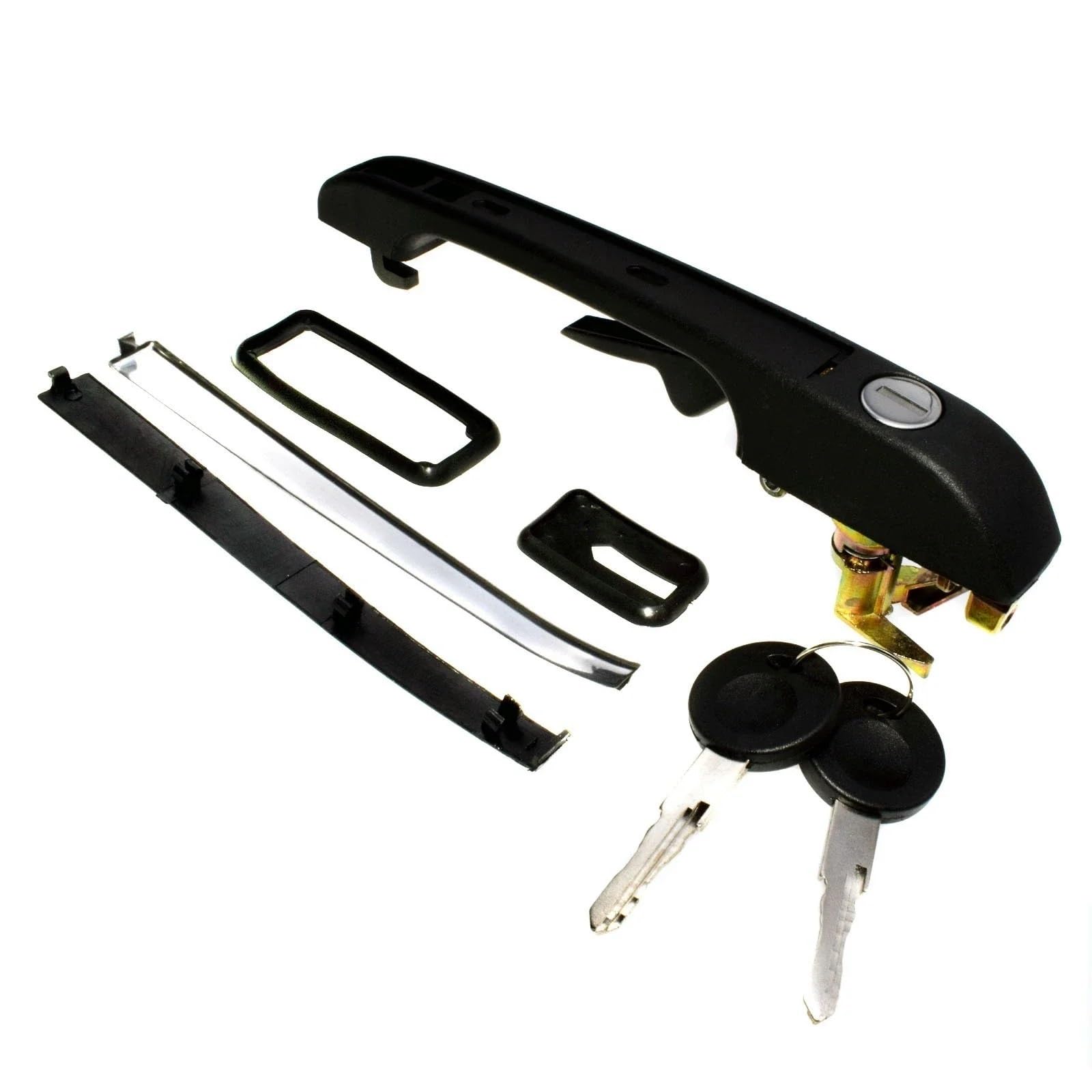 Wsx5fc Front Rightx1 Exterior Door Handles Outside Door Handle Front/Rear Left/Right For Mk1 Mk2 81-91 191837205A 191837206A 193839205 193839206