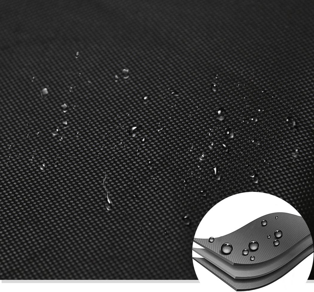 J&C Patio Furniture Cover, Outdoor Square Patio Furniture Set Covers Furniture Table Cover, Black Durable Waterproof Dust Proof Protection Covers for Garden Lawn Furniture Sets (51x51x25in)