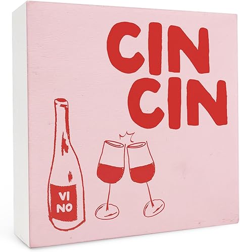 Miniatura 22 de Letrero de Caja de Madera de Martini, 5x5 Pulgadas, Extra Dirty Please, Decoración de Cóctel, Decoración de Carrito de Bar Casero, Estante de Mesa