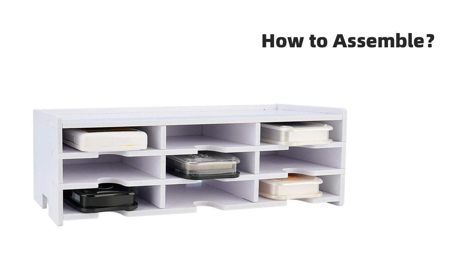 Watch Installation Video of Ink Pad Rack on Amazon Live