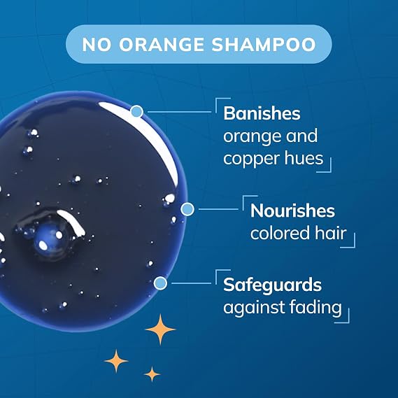 Fanola Wonder Blue Shampoo & Anti-Brass Hair Toner, 33.8 oz