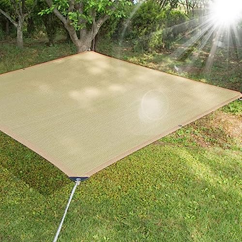 Voile d'ombrage isolation thermique 4x8 m haute qualité - 2