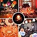 Xthuge 150pcs Mini Round LED Ball Lamp Balloon Light,Long Standby Time Ball Balloon Lights for Paper Lantern Balloon Light Party Wedding Decoration，Party Birthday,Festival Decorative Lights(Orange)