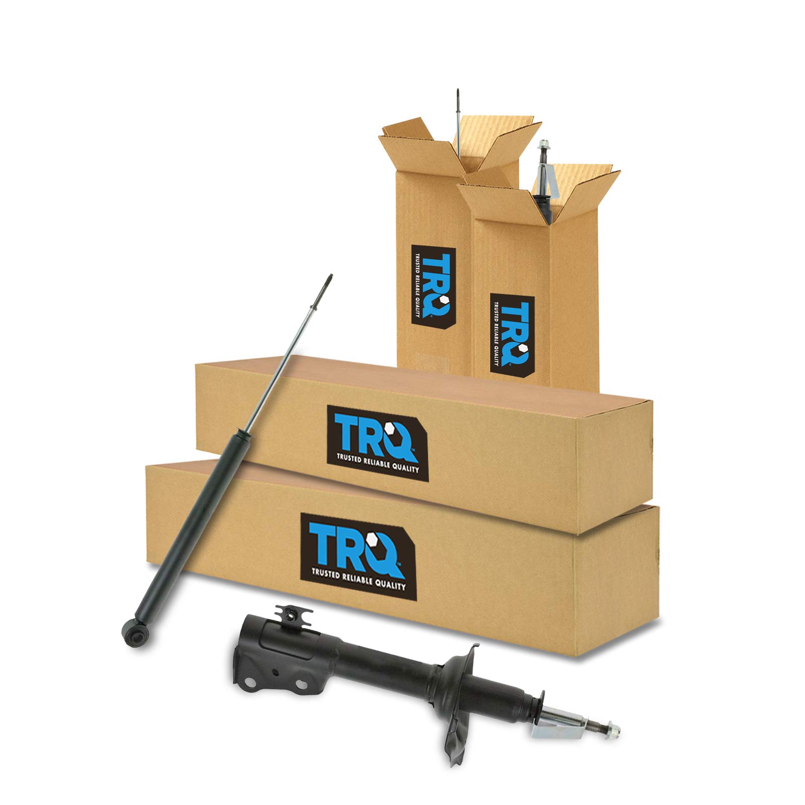 TRQ Front & Rear Shock Absorber Set of 4 Kit Left & Right for 04-06 Scion xA xB