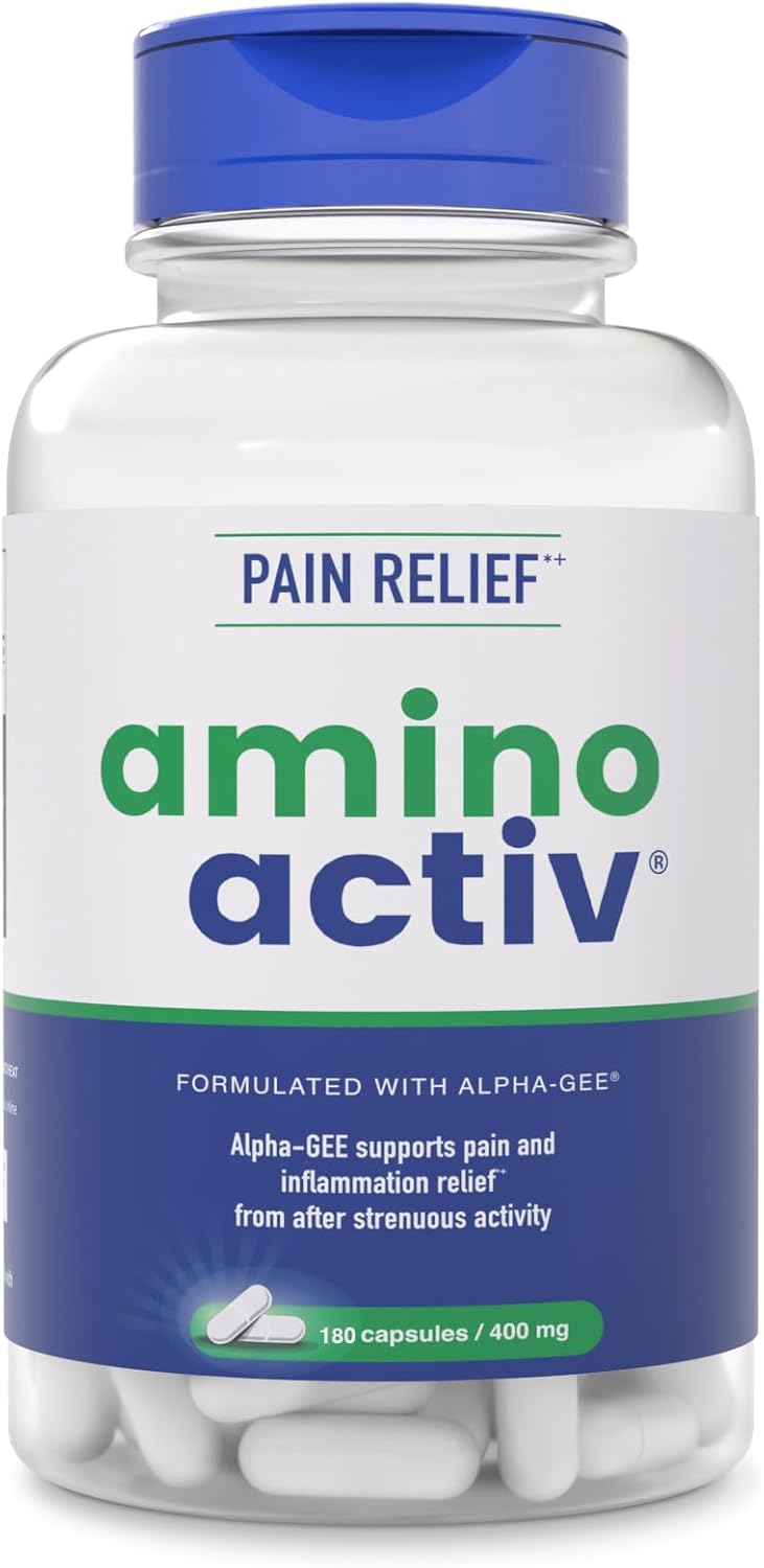 Fast Holistic Support for Pain & Inflammation Caused by Activity/Exercise (180 Capsules)