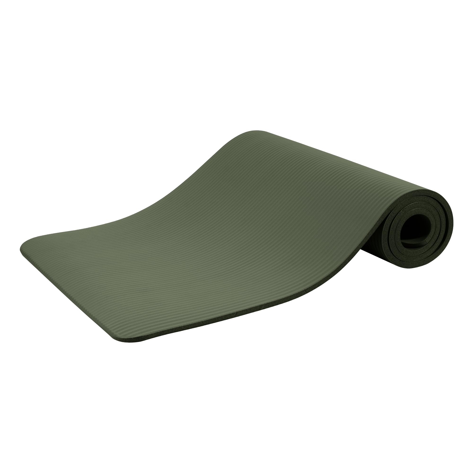 Quality Exercise Yoga Mat 1 2-Inch Thick High-Density Foam for Full-body workout Anti-Tear and non-slip Surface Includes Carry