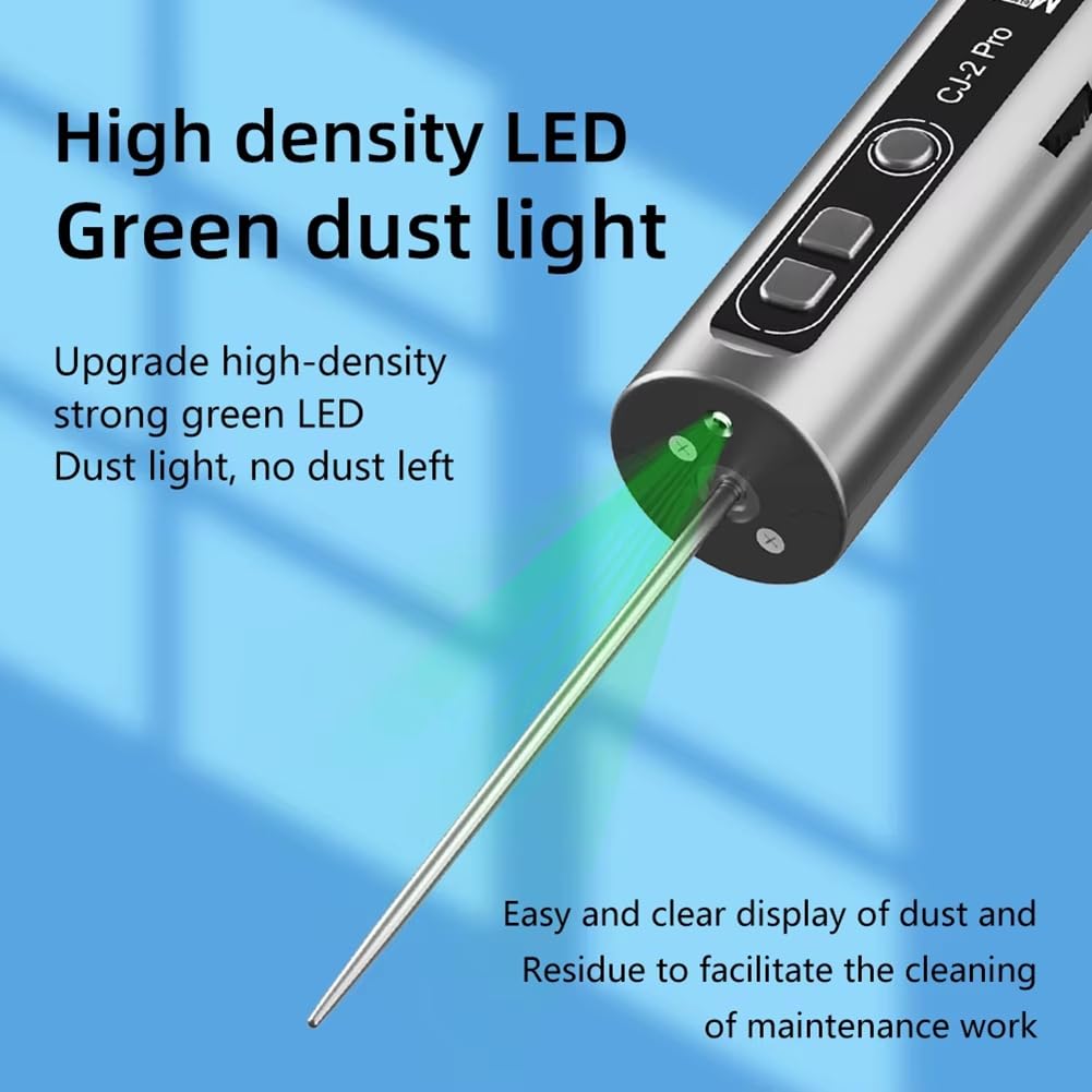 CJ-2 Pro Electric OCA Glue Removal Tool with 9-Speed Adjustable LED Display for Mobile Phone LCD Screen Cleaning Repair