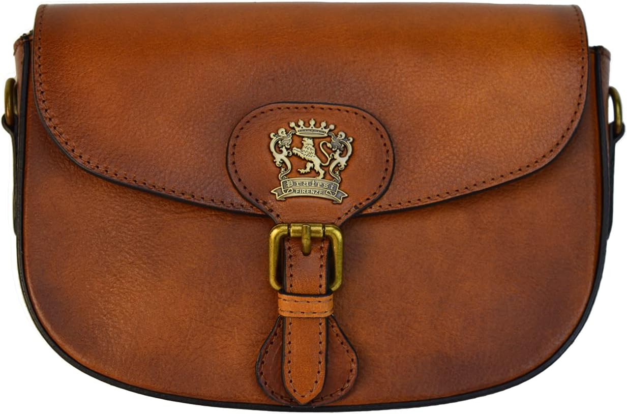 Pratesi Leather Bag for Women Lamole Clutch bag B128 - Bruce Brown Made in Italy