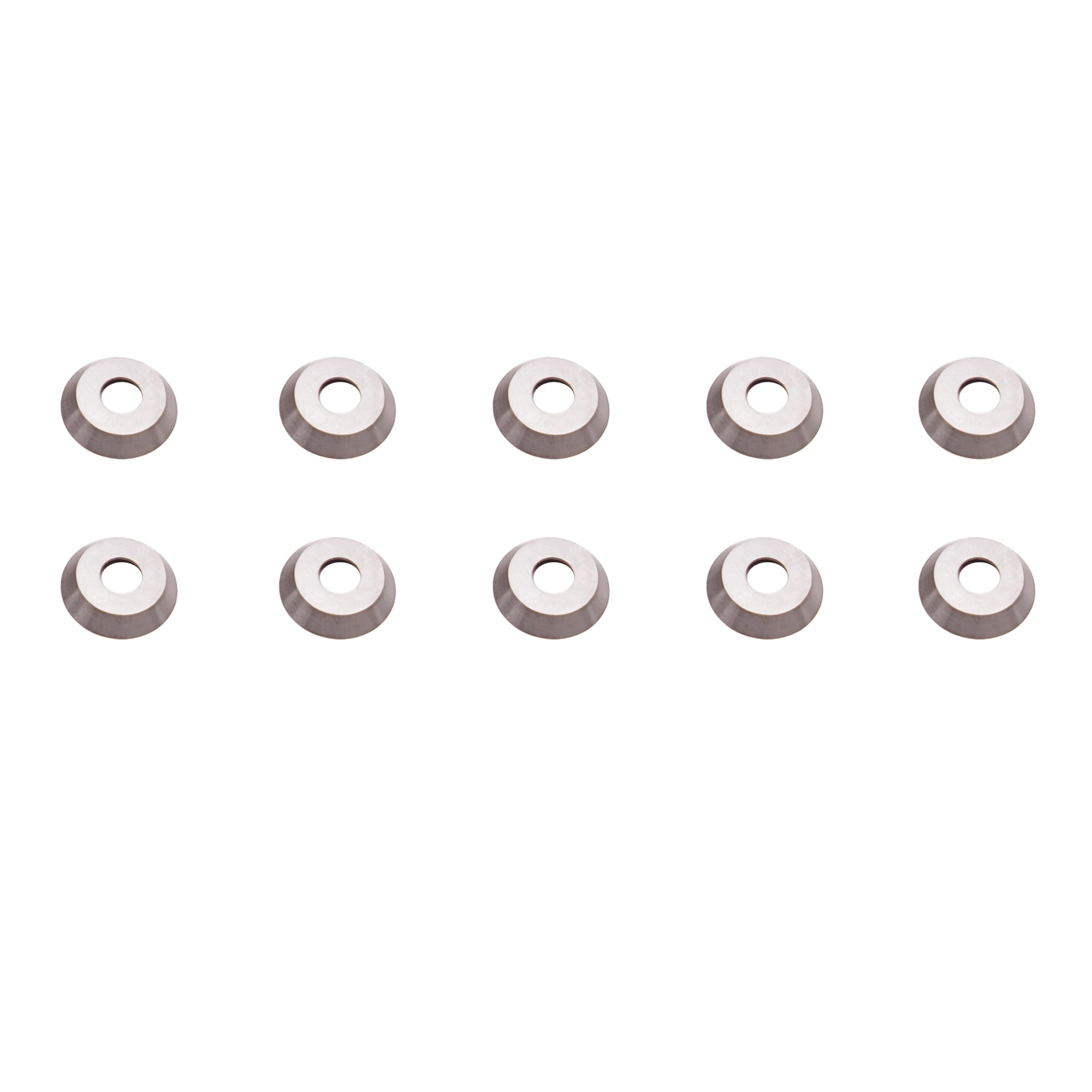 LU&MN 16mm (⅝ inch) Round Carbide Inserts Cutters Knifes Indexable Replacement Fits for Popular DIY Woodworking Lathe Wood Turning Finisher Hollower