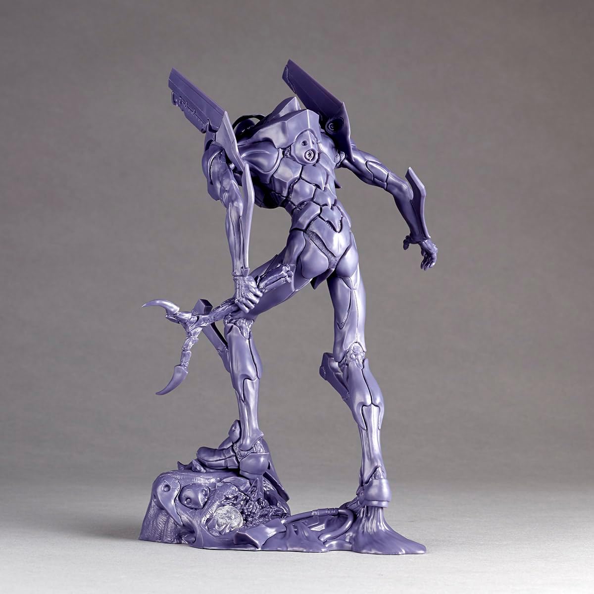 Kaiyodo Artplastic ARTPLA Sculpture Works Evangelion First Unit Runaway Total Height Approx. 9.1 inches (230 mm), Non-Scale, Unpainted, Plastic Model Kit