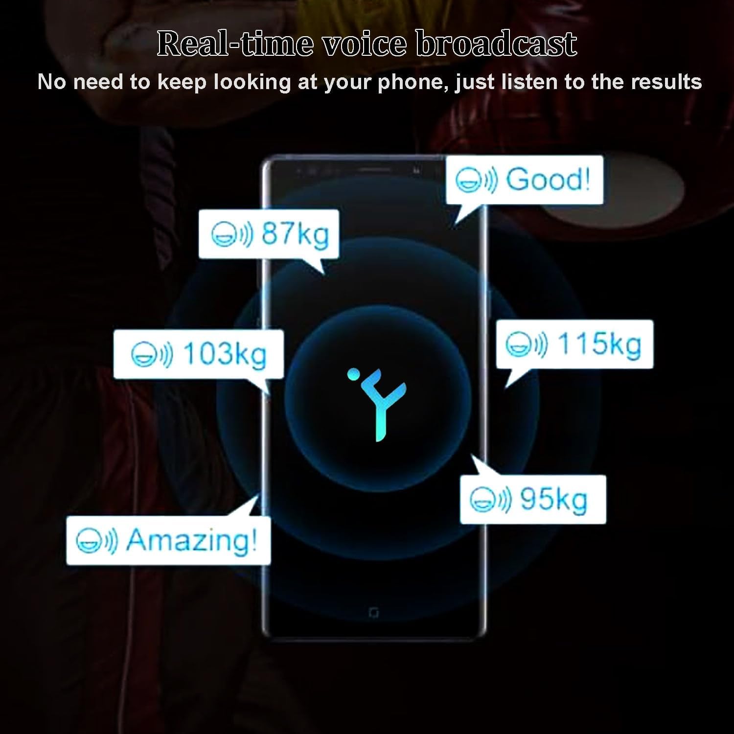 Sac De Frappe Intelligent avec Suivi De La Force : Mesure en Temps Réel De La Puissance Et De La Vitesse De Frappe, 3 Modes De Test, Autonomie De 200 h, Retour Vocal, Black